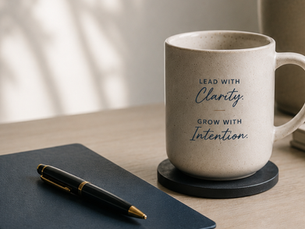 coffee and pen 