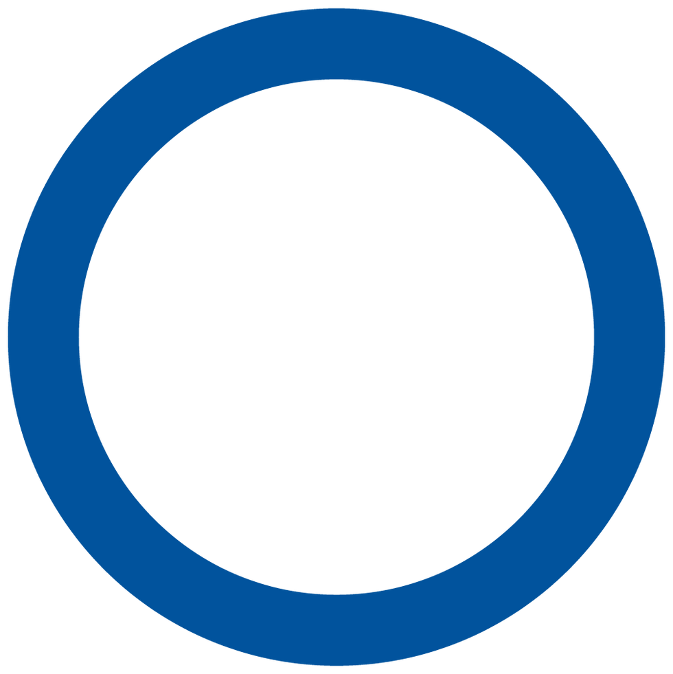 blue circle