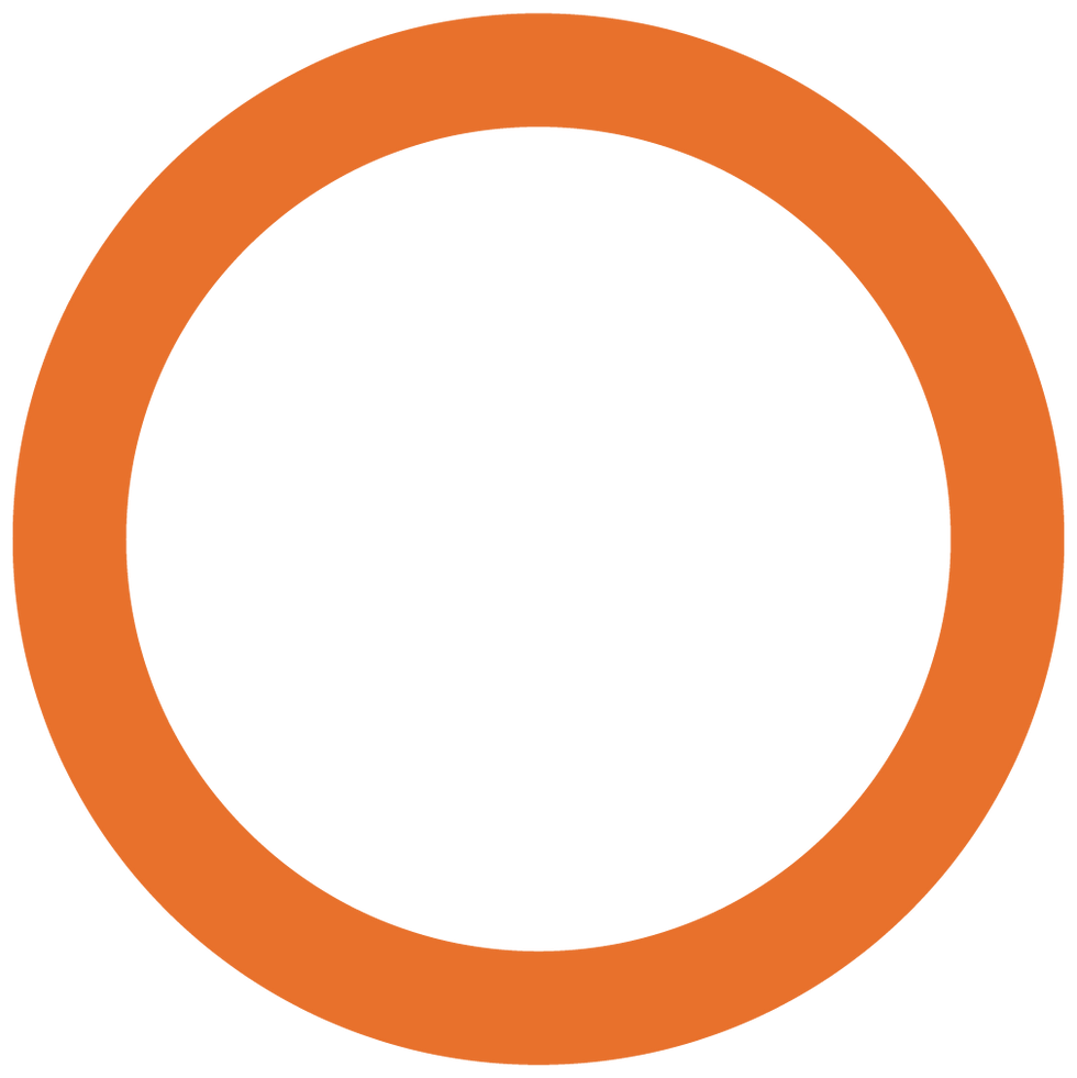 orange circle